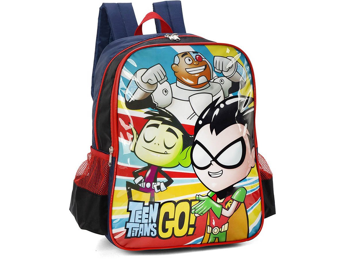 Mochila Escolar Inf Azul Jovens Titans G IS34281TGKL | MadeiraMadeira