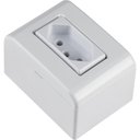 Ver imagem 1 de Kit 12 Caixa Sobrepor 1 Tomada 2p+t 10a 250v Tramontina Liz