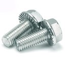 Ver imagem 1 de Parafuso Sextavado Flangeado M10 X 25 Serrilha Sae 1045 10un