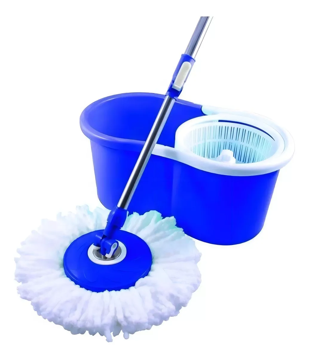Balde Mop 360° Giratório Limpeza Fácil 12 Litros - 1