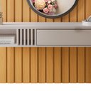 Ver imagem 4 de Painel Ripado You Bless 1.3 Cinamomo/Off White com Espelho Splendido - HB Móveis