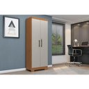Ver imagem 5 de Armário Multiuso Max Plus 2 Portas 4 Prateleiras 60,9cm Cinamomo Areia Fosco Zanzini Móveis