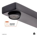 Ver imagem 5 de Torneira para Banheiro Misturador Duplo Comando Purangi Baixa Pingoo.casa - Preto