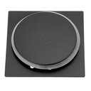 Ver imagem 2 de Ralo Click P/Banheiro Quadrado Preto Black 10x10 Veda Cheiro