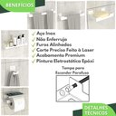 Ver imagem 2 de Kit Acessórios Para Banheiro Branco 6 Peças ELG