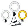 Iluminador Ring Light LED Tripe Mesa Youtube Portátil Controle Usb Luz Quente/Fria Foto Video - 1
