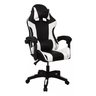 Cadeira Gamer Preta e Branca Reclinável Massageador GAM-004 - 2