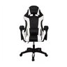 Cadeira Gamer Preta e Branca Reclinável Massageador GAM-004 - 1