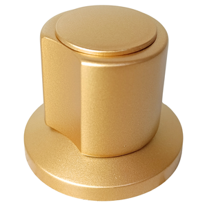 Acabamento Registro C-40 Metal para Base Deca Dourado