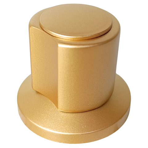 Acabamento Registro C-40 Metal para Base Deca Dourado