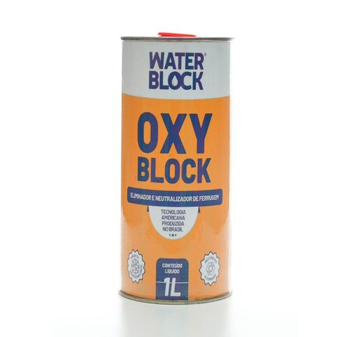 Oxyblock 1l Eliminador de Ferrugem Water Block