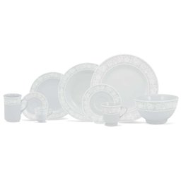 Xícara Café c/ Pires C/Pé Linha Itamaraty Noiva Porcelana Schmidt - 2