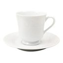 Ver imagem 1 de Xícara Café c/ Pires C/Pé Linha Itamaraty Noiva Porcelana Schmidt