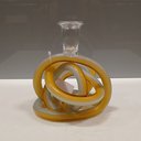 Ver imagem 3 de Castiçal Porta Vela Vidro 16x14x14cm Âmbar