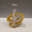 Ver imagem 5 de Castiçal Porta Vela Vidro 16x14x14cm Âmbar