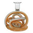 Ver imagem 1 de Castiçal Porta Vela Vidro 16x14x14cm Âmbar