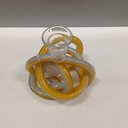 Ver imagem 6 de Castiçal Porta Vela Vidro 16x14x14cm Âmbar