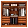 Guarda Roupa Casal Realeza 6 Portas 6 Gavetas Tcil Móveis - 4