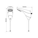 Ver imagem 1 de Ducha Eletrônica Sublime 220v - Zagonel Branco