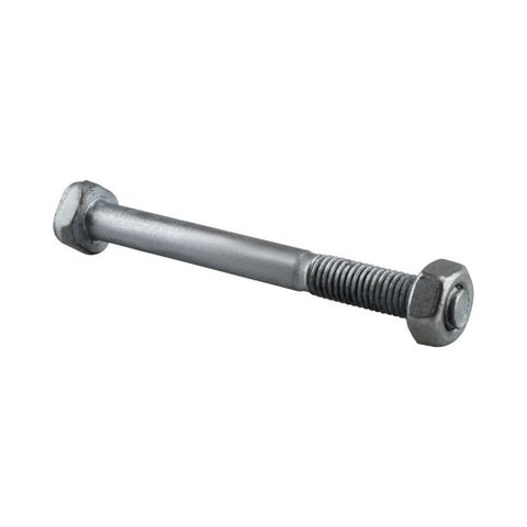 Parafuso Pr90 P- Roldana 4 Vias com Porca Galvanizado