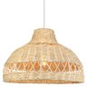 Pendente de Fibra Natural Rattan Boho Artesanal E27 Sala Nat83 - 1