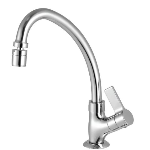Torneira Cozinha de Mesa Bica Média Atria Cromada Meber