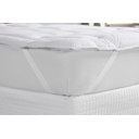 Ver imagem 4 de Pillow Top Casal Padrão de Micropercal 400 Fios com Manta Siliconada, 450g/m²:branco