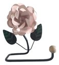Ver imagem 1 de Porta Papel Higiênico de Parede em Ferro com Rosa:rosa