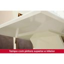 Ver imagem 5 de Sala de Jantar Completa Orus Tampo Madeirado C- Vidro 120x80cm e 4 Cadeiras Anne Nature-courano-