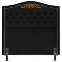 Ver imagem 4 de Cabeceira Cama Box Casal Queen 160cm com Tachas Imperial J02 Sintético Preto - Mpozenato