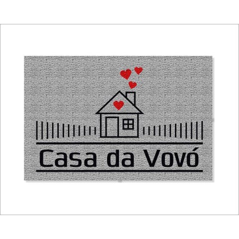 Tapete Capacho Casa da Vovó