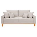 Ver imagem 2 de Sofá Beny Living Pés e Base de Madeira Linho Império Estofados