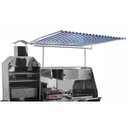 Ver imagem 2 de Carrinho Churrasco Cachorro Quente e Lanche Inox Toldo Cefaz