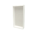 Ver imagem 1 de Armário Expositor Canaletado para Ganchos / Vitrine Loja Comércio - Cor Branco - Cód. 404