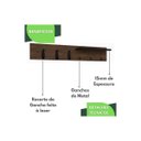 Ver imagem 5 de Porta Chaves de Parede Organizador Porta Chaveiro M.p.g.p Fs