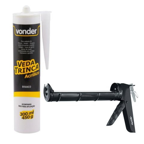 Veda Trinca, Cola para Moldura de Isopor com Aplicador
