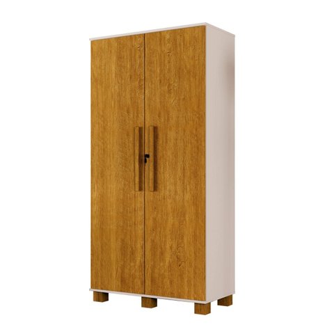 Armario Multiuso 2 Portas Sapateira com Chave Dacar Carmolar