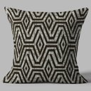 Ver imagem 4 de Kit 8 Capa Almofada 45x45 Jacquard Luxo Sofá Sala Marrom