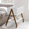 Mini Berço Sissi Matic Mdf com Uso Versátil e Multifuncional Branco Eco Wood - 3