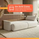 Ver imagem 4 de Sofá Cama 3 Lugares 2,60m Orgânico Belissimo