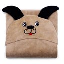 Ver imagem 1 de Manta com Capuz Buettner Microfibra Infantil Super Dog 90cmx90cm Bege Escuro