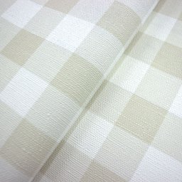 Papel de Parede Xadrez Vichy Bege Estampa Pequena+ Cola Inclusa- Vinilico Lavável - 6