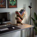 Ver imagem 5 de Livreiro de Mesa Vértice Organizador de Livros Revistas Nicho Freijó