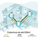Ver imagem 5 de Kit Roteador 3 Pack Wi-fi 5 Mesh Tp-link Deco S7 Dual-band Branco Bivolt