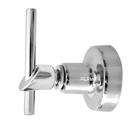 Acabamento Registro Alavanca C-69 Luxo Metal Padrão Deca:Cromado - 2