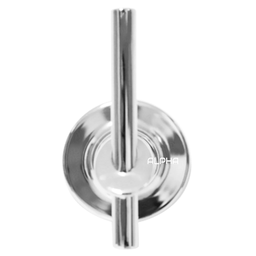 Acabamento Registro Alavanca C-69 Luxo Metal Padrão Deca:Cromado - 4
