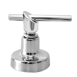 Acabamento Registro Alavanca C-69 Luxo Metal Padrão Deca:Cromado