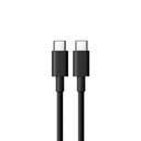 Ver imagem 1 de Cabo USB C para USB C Xiaomi Trançado Carregamento Ultrarrápido Ate 120W 6A Pd 3.0 Preto 200cm