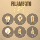 Ver imagem 3 de Kit C/6 Lampadas Decorativas de Filamento Ambar A60