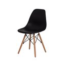 Ver imagem 3 de Conjunto Mesa Redonda Eiffel 70cm Branca com 4 Cadeiras Eifffel Preta